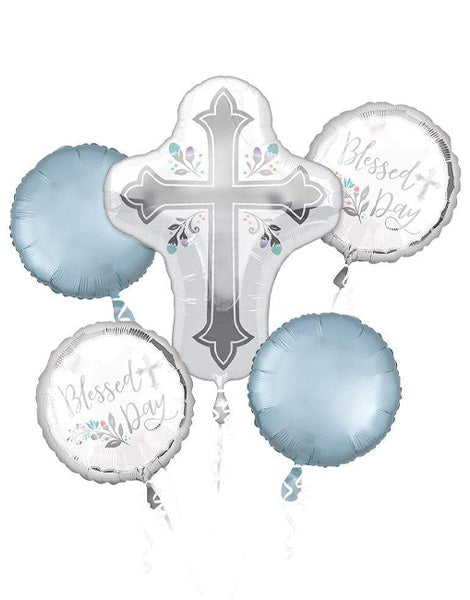 Anagram Holy Day Bouquet Balloons 5pc - Joker Party Supply