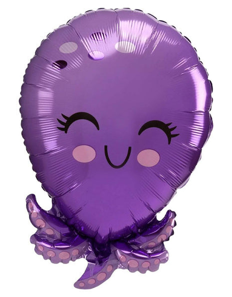 21in Anagram Octopus Balloon - Joker Party Supply