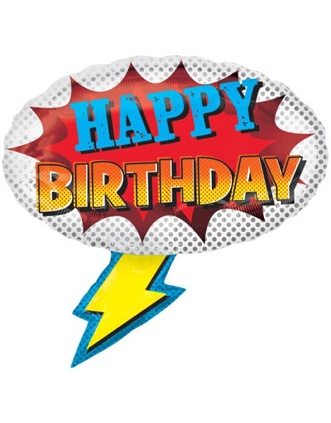 27in Anagram Super Hero Birthday Balloon - Joker Party Supply