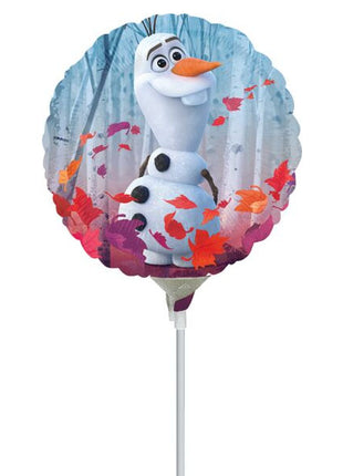 Globo de Frozen 2 con anagrama de 4 pulgadas (se requiere sellado térmico)