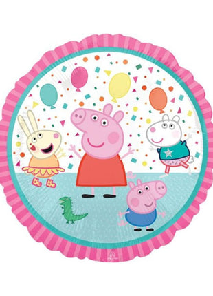 Globo de Peppa Pig con anagrama de 18 pulgadas