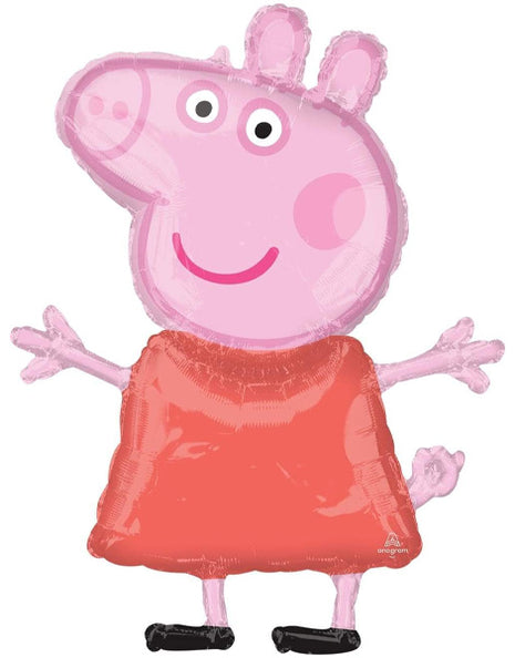32in Anagram Peppa Pig Balloon - Joker Party Supply