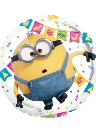 Globo de 18 pulgadas con anagrama de Minions 2