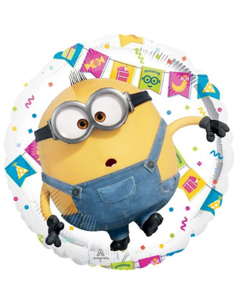Globo de 18 pulgadas con anagrama de Minions 2