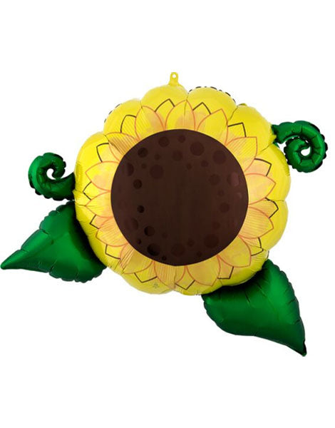 30in Anagram Satin Infused Sunflower Balloon - Joker Party Supply