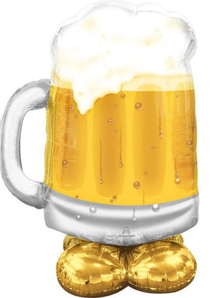 49in  Anagram Airloonz Beer Mug Balloon - Joker Party Supply