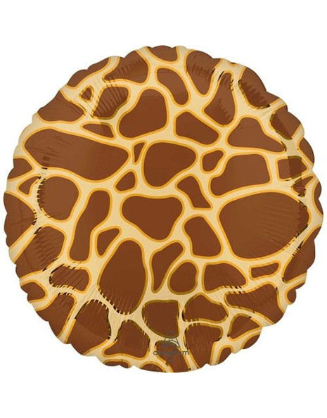 18in Anagram Giraffe Print Animalz Balloon
