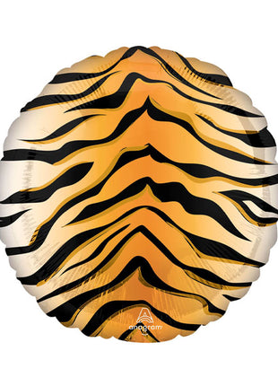 Globo con estampado de tigre y anagrama de 18 pulgadas