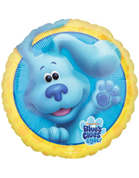 Globo de 18 pulgadas con anagrama de las pistas de Blue
