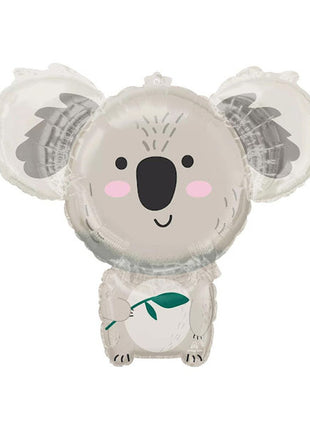 Globo de koala con anagrama de 28 pulgadas
