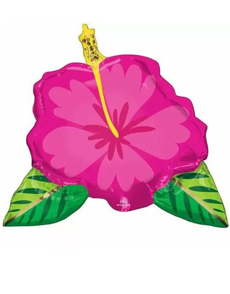 27in Anagram Beautiful Tropical Hibiscus Balloon - Joker Party Supply