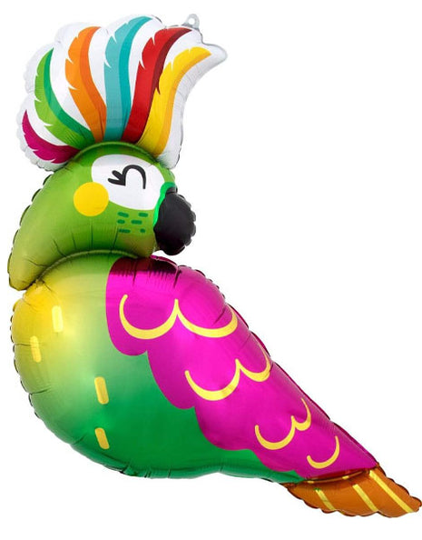 30in Anagram Tropical Parrot Balloon - Joker Party Supply
