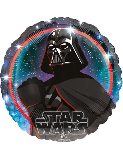Globo de Darth Vader de Star Wars Galaxy con anagrama de 18 pulgadas