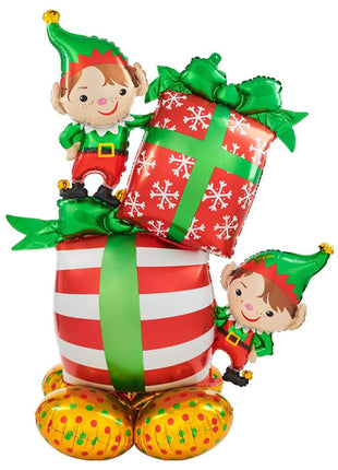 53in Anagram Airloonz Christmas Elves Balloon - Joker Party Supply