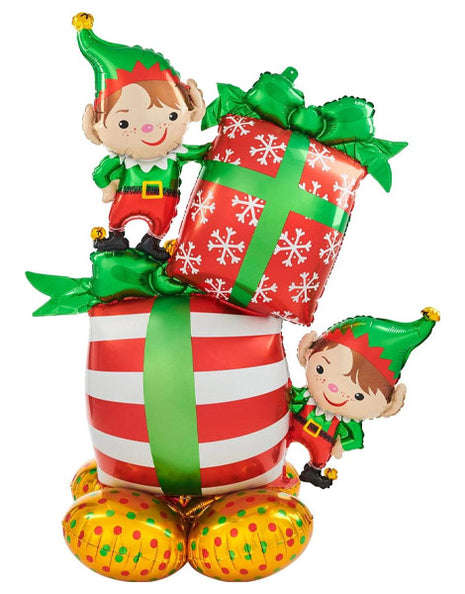 53in Anagram Airloonz Christmas Elves Balloon - Joker Party Supply