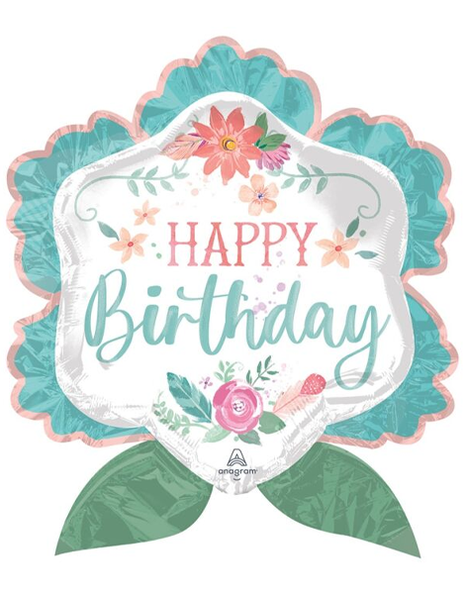 27in Anagram Free Spirit Birthday Balloon - Joker Party Supply