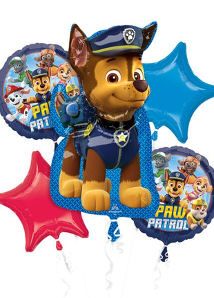 Anagram Paw Patrol Bouquet Balloons 5pc - Joker Party Supply