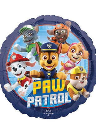 Globo de la Patrulla Canina con anagrama de 18 pulgadas