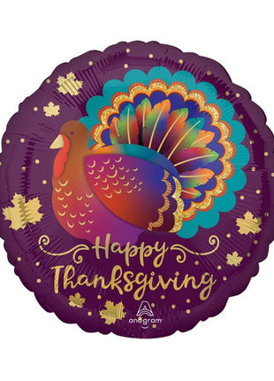 18in Anagram HTG Glitter Turkey Balloon