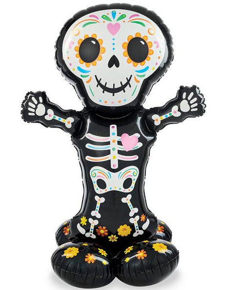 52in Anagram Day Of The Dead Skeleton Airloonz Balloon
