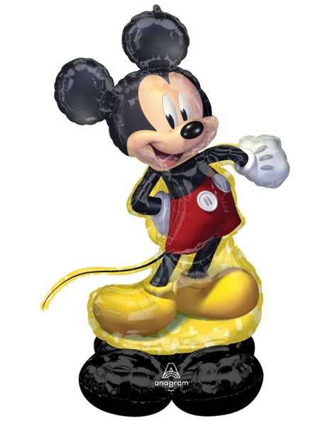 52in Anagram Mickey Mouse Forever Airloonz Balloon - Joker Party Supply