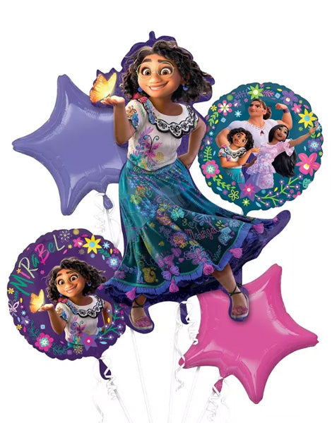 Anagram Encanto Bouquet Balloons 5pc - Joker Party Supply