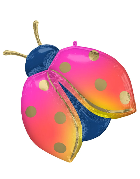 33in Anagram Colorful Ladybug Balloon - Joker Party Supply