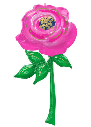 55in Anagram Pink Flower Balloon - Joker Party Supply