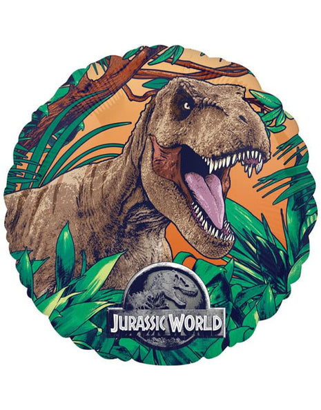 Globo de Jurassic World con anagrama de 18 pulgadas