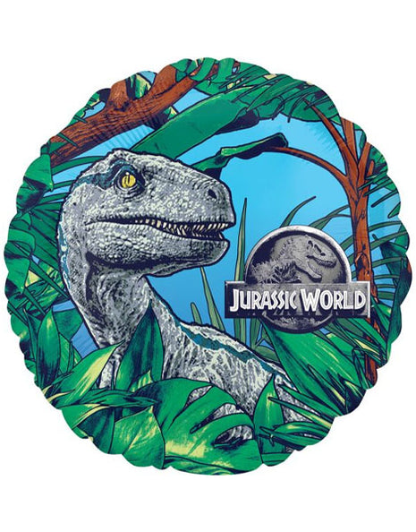 Globo de Jurassic World con anagrama de 18 pulgadas