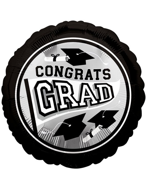 18in Anagram School Color Be Ture To Your School Black Balloon