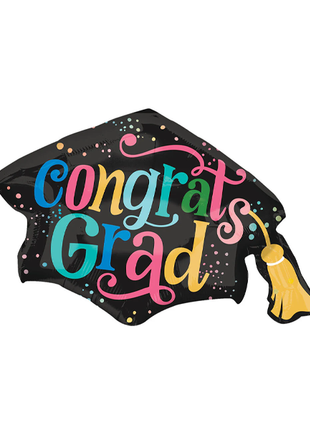 Globo de birrete de graduación con anagrama "Sigue tus sueños", de 31 pulgadas