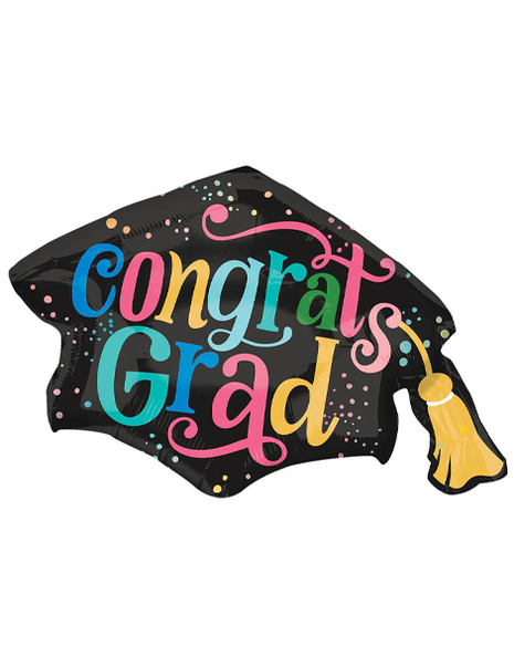 Globo de birrete de graduación con anagrama "Sigue tus sueños", de 31 pulgadas