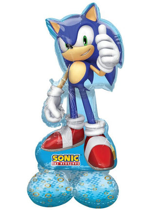 Globo Airloonz de Sonic the Hedgehog 2 con anagrama de 53 pulgadas