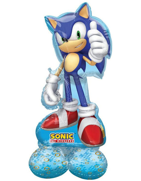 Globo Airloonz de Sonic the Hedgehog 2 con anagrama de 53 pulgadas