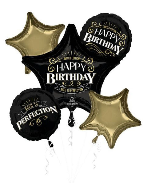 Anagram Better With Age Bouquet Balloons 5pc