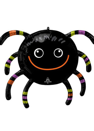 Globo de araña sonriente con anagrama de 28 pulgadas 