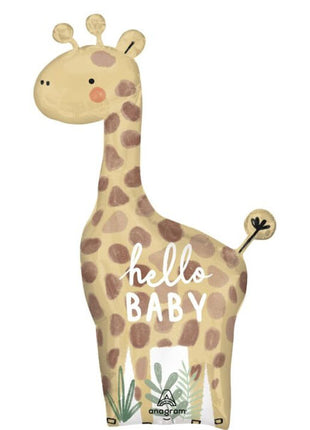 42in Anagram Soft Jungle Baby Giraffe Balloon