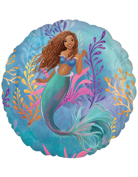 28in Anagram Little Mermaid Live Action Balloon - Joker Party Supply