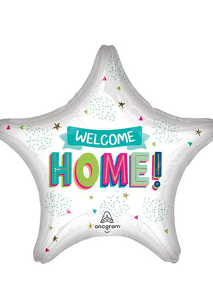 28in Anagram Welcome Home Star Balloon - Joker Party Supply