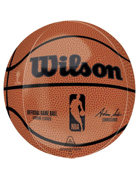 16in Anagram NBA Wilson Basketball Orbz Balloon - Joker Party Supply
