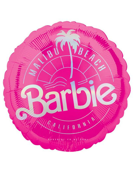 Globo de Barbie con anagrama de 18 pulgadas