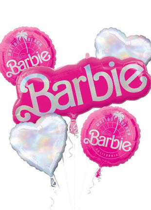 Anagram Barbie Bouquet Balloons 5pc - Joker Party Supply