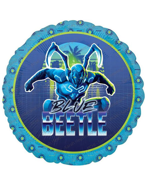 18in Anagram Blue Beetle Balloon