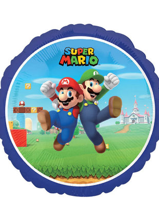 Globo de Super Mario con anagrama de 18 pulgadas