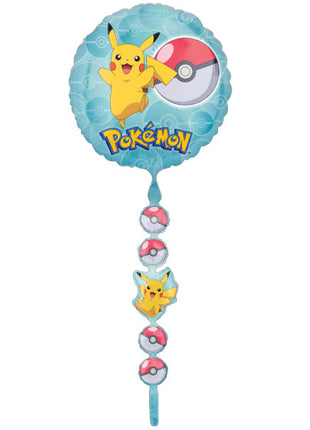 Globo Airwalker con cola de Pokémon Anagrama de 66 pulgadas