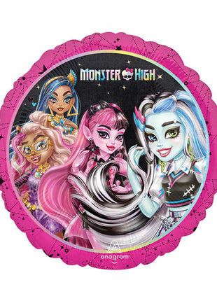 Globo de Monster High con anagrama de 18 pulgadas
