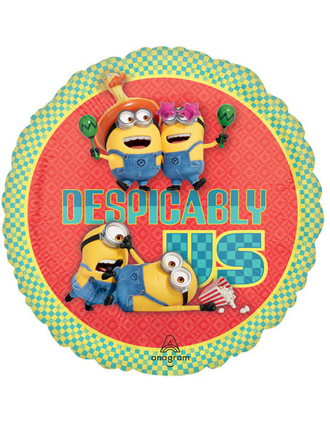 18in Anagram Despicable Me 4 Balloon