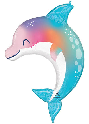 33in Anagram Under The Sea Dolphin Balloon