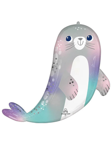 30in Anagram Under the Sea Seal Balloon - Joker Party Supply